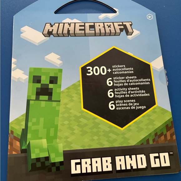 minecraft Other - Minecraft Grab and Go Activity Set - Green never used